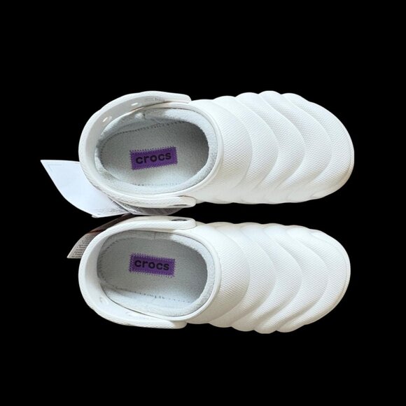 Adult's Classic Crocs Lined Overpuff Clogs Fuzzy Warm Slippers Shoes - Picture 11 of 16